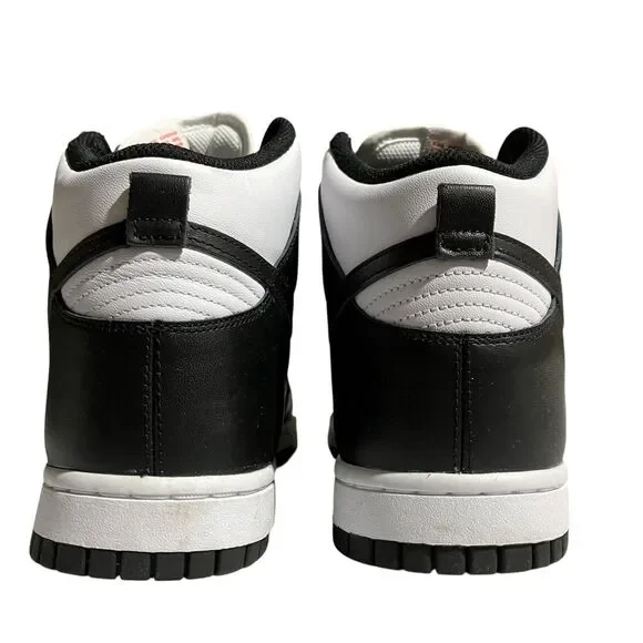Nike Black Dunk High Panda White Sneakers Streetwear DD1869 103 - Picture 9 of 9